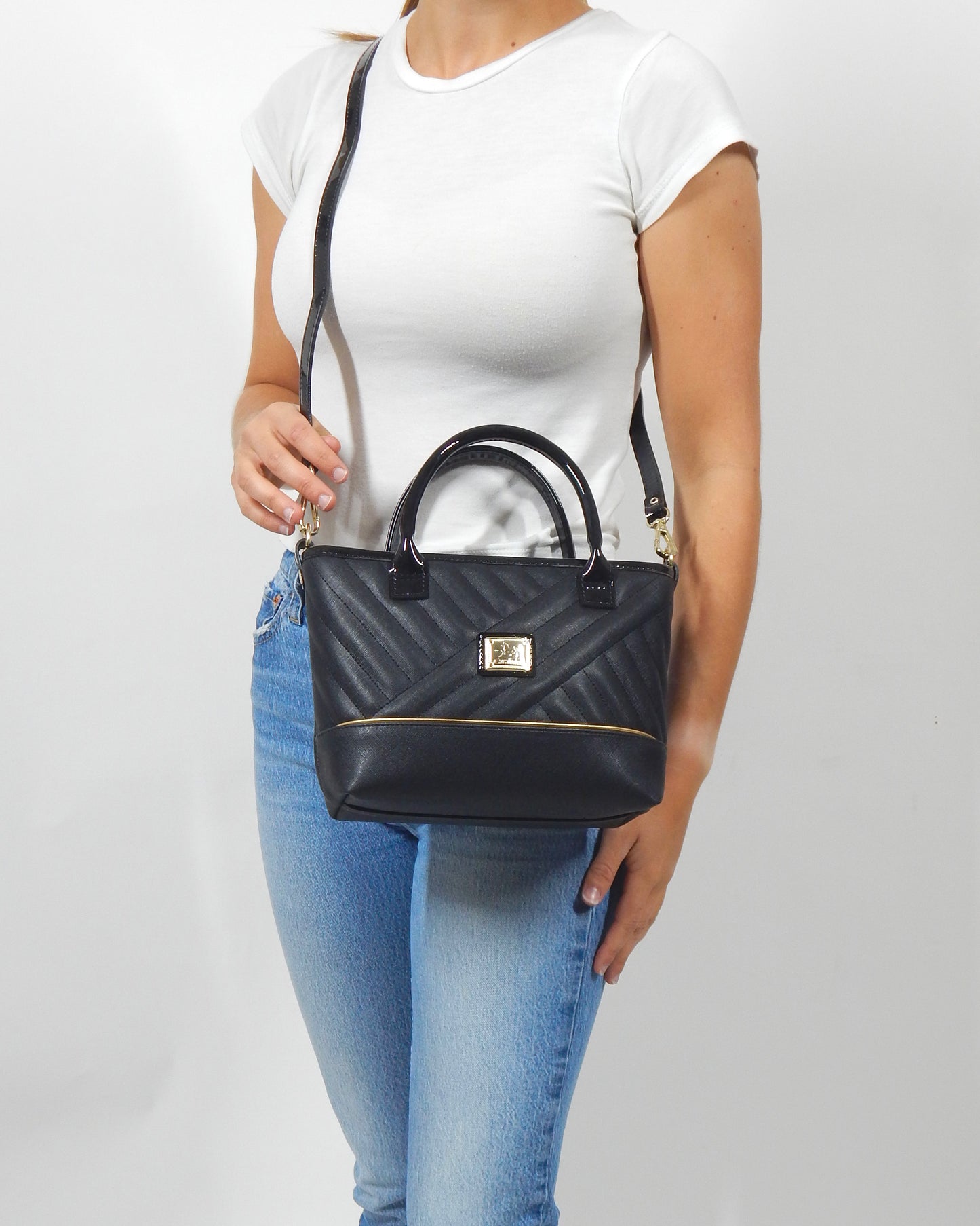 #color_ Black | Cavalinho Ciao Bella Mini Handbag - Black - 18060243.01_bodyshot_0243_2