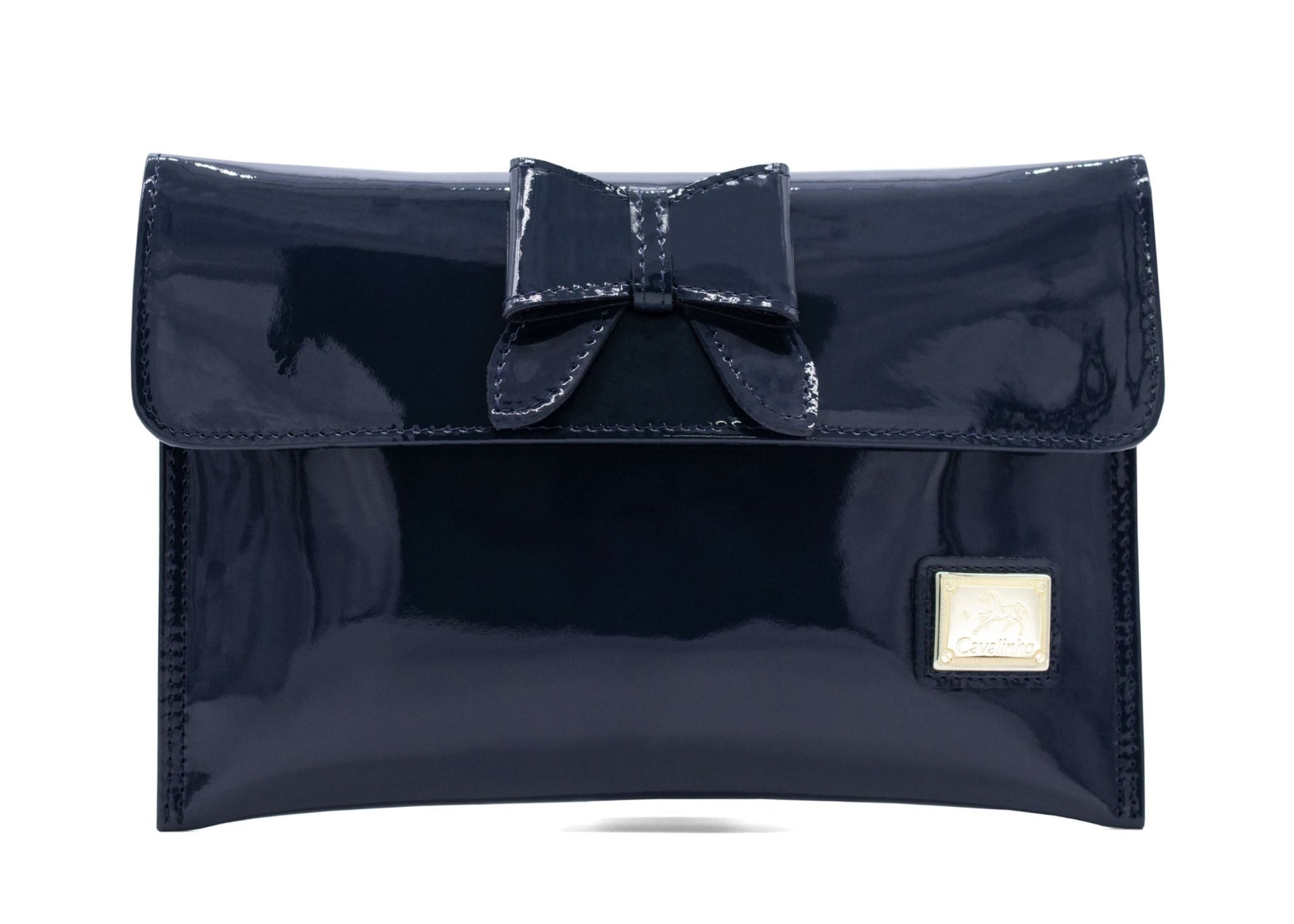 #color_ Navy | Cavalinho All In Patent Leather Clutch Bag - Navy - 18090068.03_1
