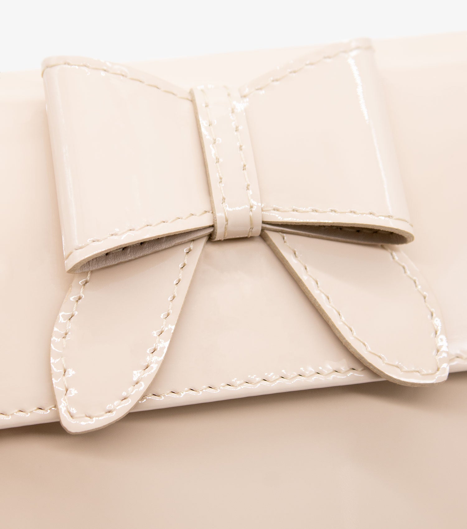 #color_ Beige | Cavalinho All In Patent Leather Clutch Bag - Beige - 18090068.05_P05
