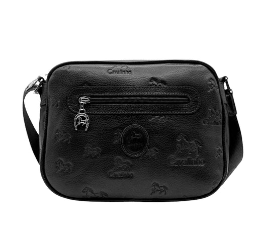 #color_ Black | Cavalinho Cavalo Lusitano Leather Crossbody Bag - Black - 18090190.01_1