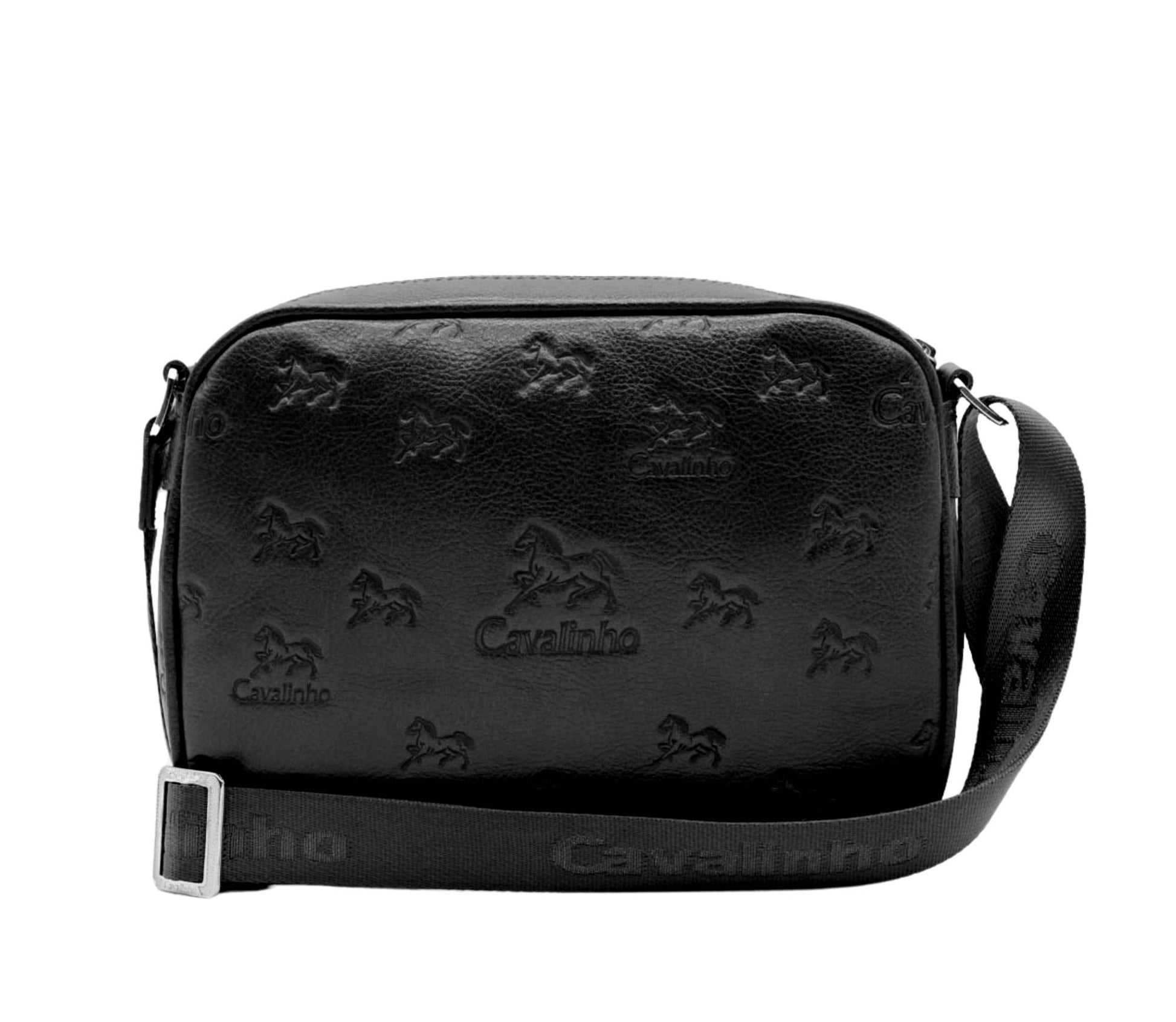 #color_ Black | Cavalinho Cavalo Lusitano Leather Crossbody Bag - Black - 18090190.01_3