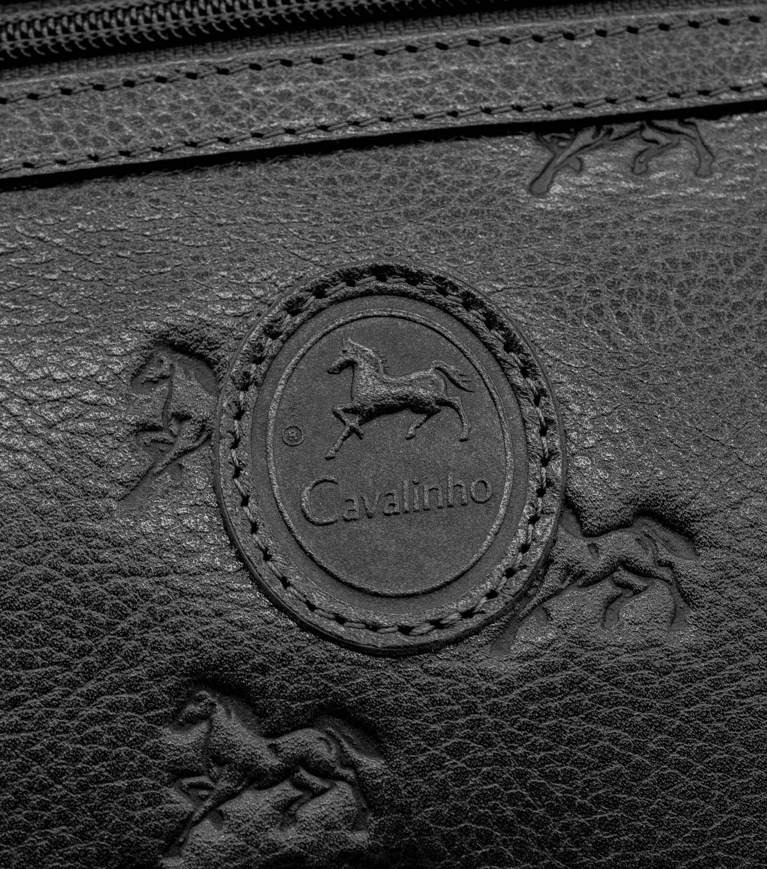 #color_ Black | Cavalinho Cavalo Lusitano Leather Crossbody Bag - Black - 18090190.01_P05
