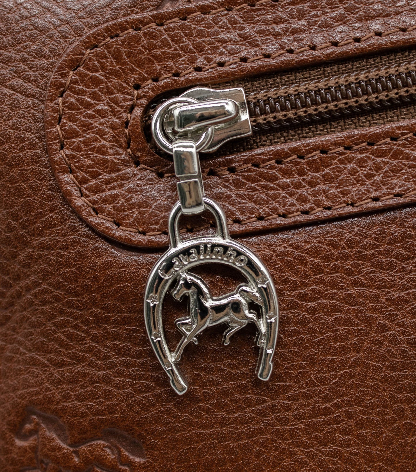 #color_ SaddleBrown | Cavalinho Cavalo Lusitano Leather Crossbody Bag - SaddleBrown - 18090190.13_P04