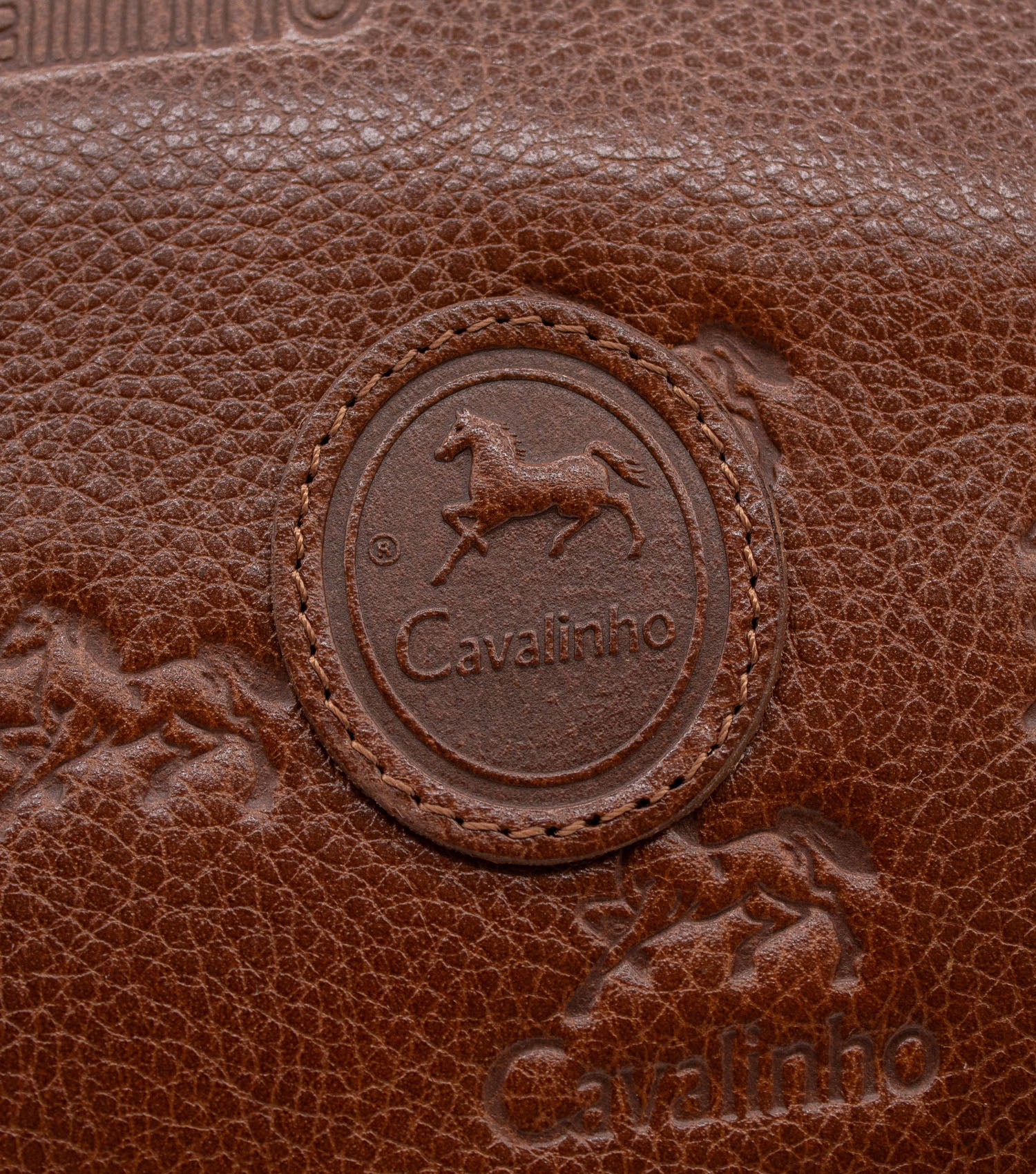 #color_ SaddleBrown | Cavalinho Cavalo Lusitano Mini Leather Handbag - SaddleBrown - 18090243.13_P05