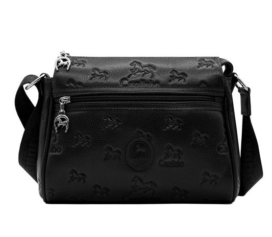#color_ Black | Cavalinho Cavalo Lusitano Leather Crossbody Bag - Black - 18090373.01_1