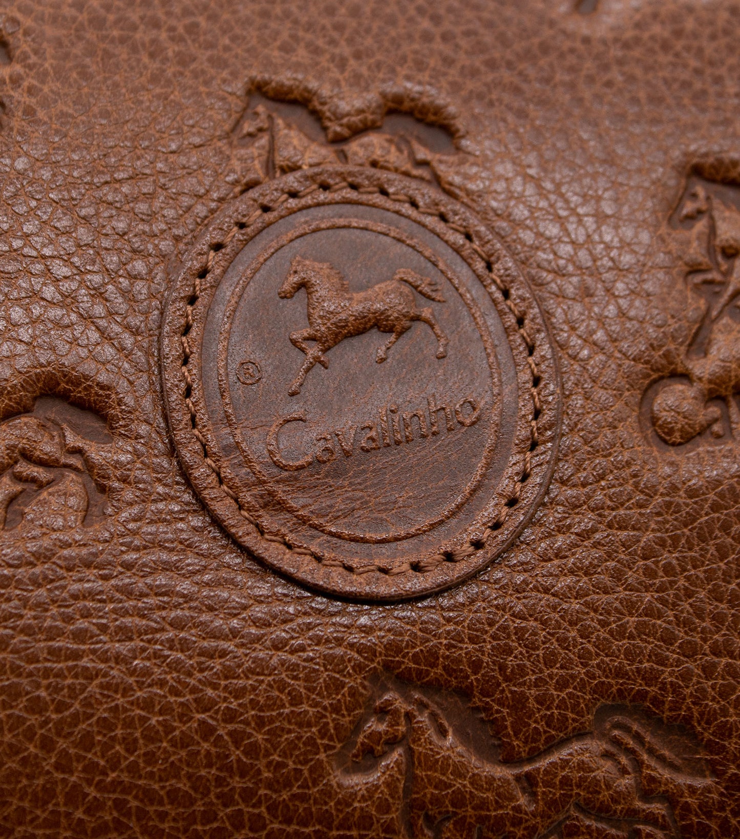 #color_ SaddleBrown | Cavalinho Cavalo Lusitano Leather Crossbody Bag - SaddleBrown - 18090373.13_P04