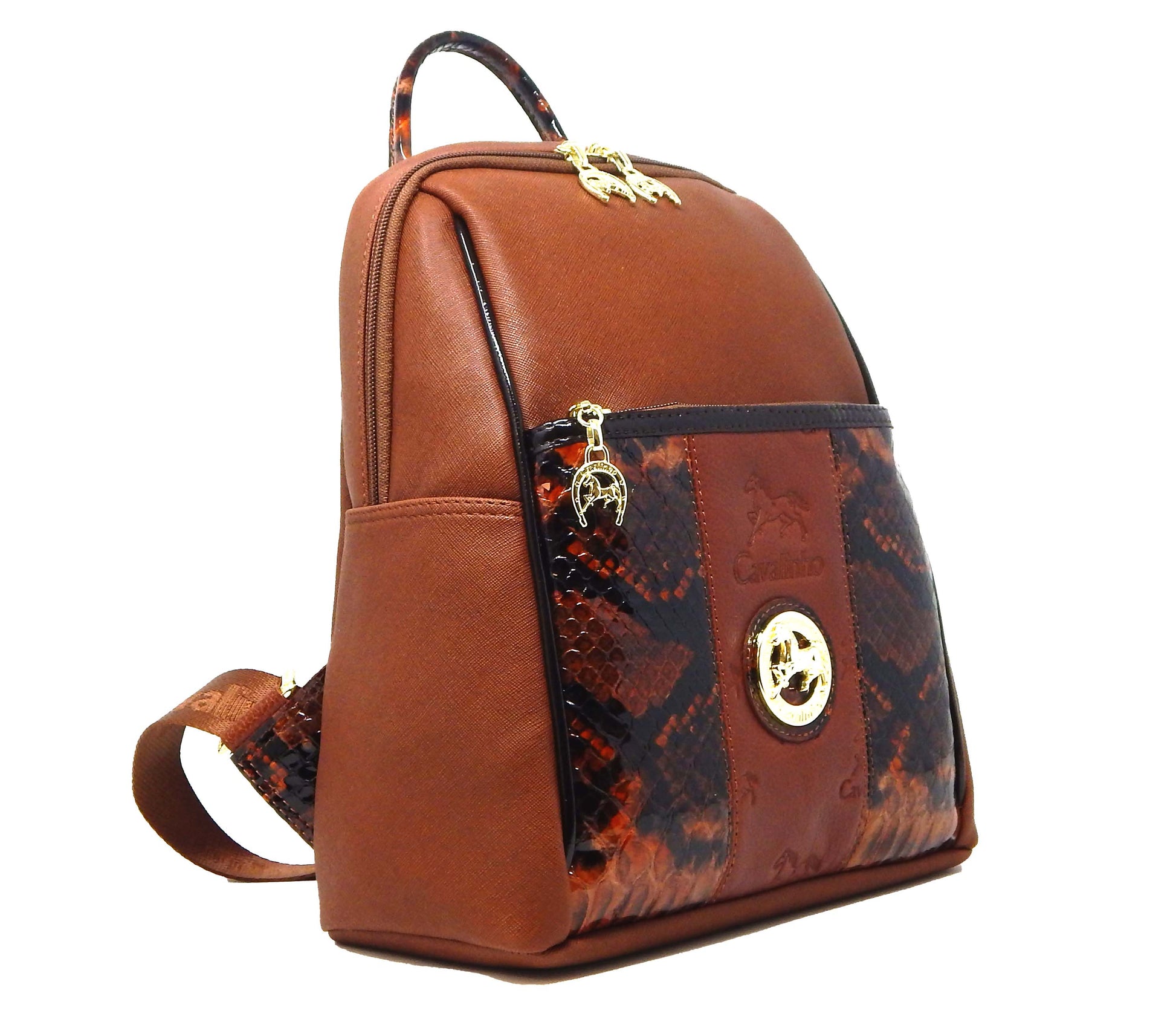 #color_ SaddleBrown | Cavalinho Honor Backpack - SaddleBrown - 18190249.13.99_2