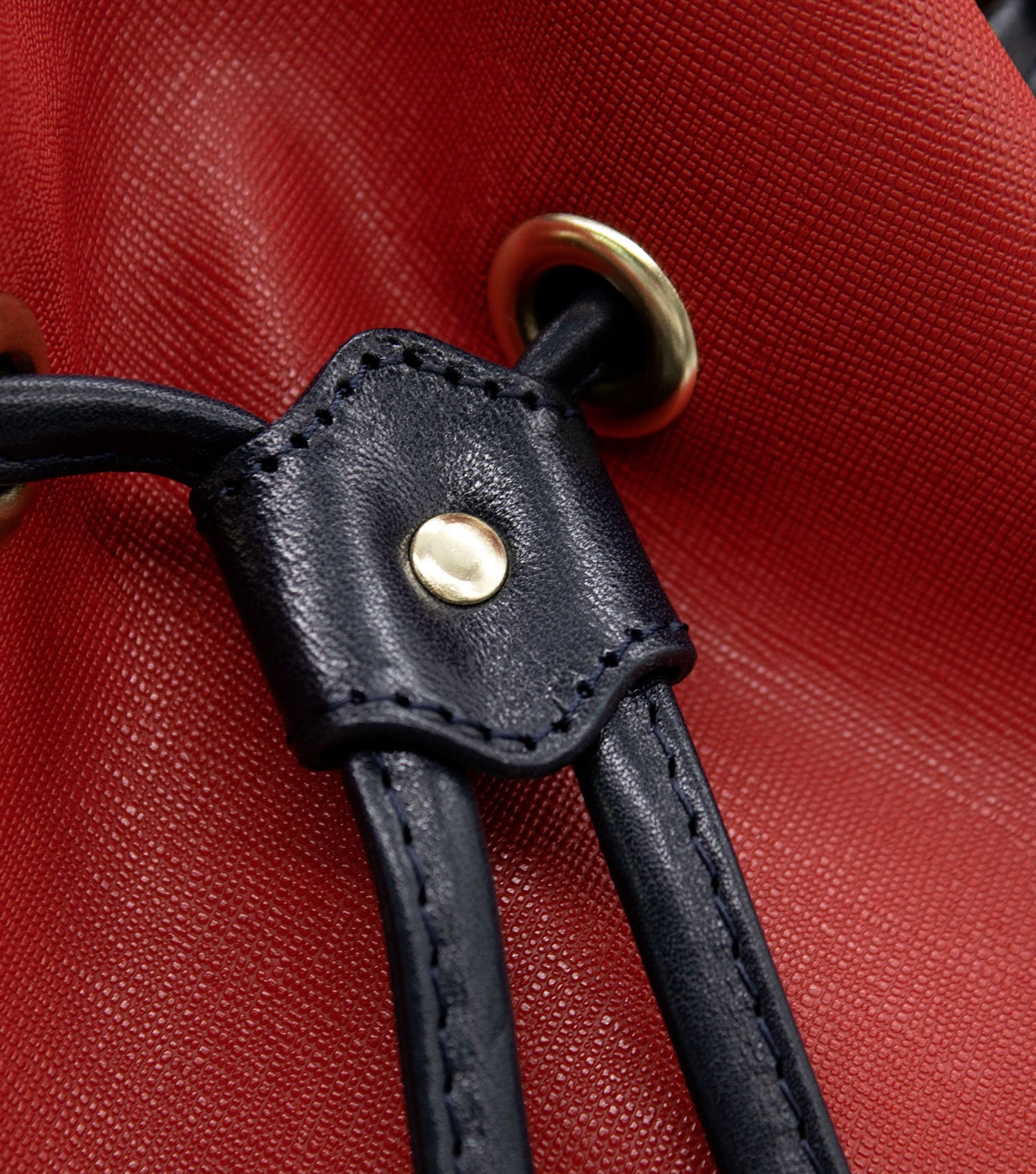 #color_ Navy Beige Red | Cavalinho Unique Bucket Bag - Navy Beige Red - 18260360.22_P05