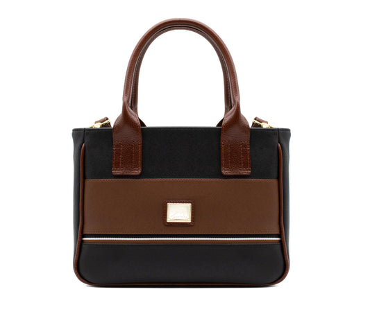 #color_ Black & Honey | Cavalinho Unique Handbag - Black & Honey - 18260507.32_1