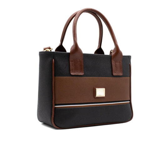 #color_ Black & Honey | Cavalinho Unique Handbag - Black & Honey - 18260507.32_2