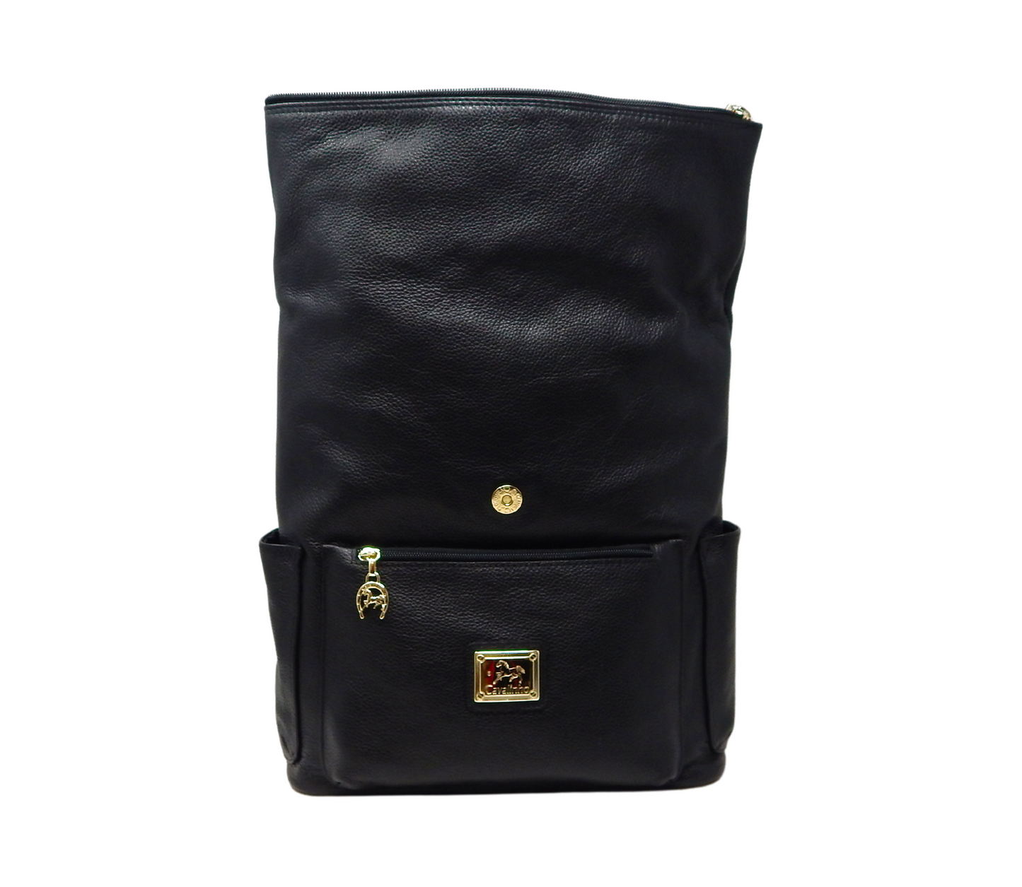 #color_ Black | Cavalinho Muse Leather Backpack - Black - 18300415.01_4