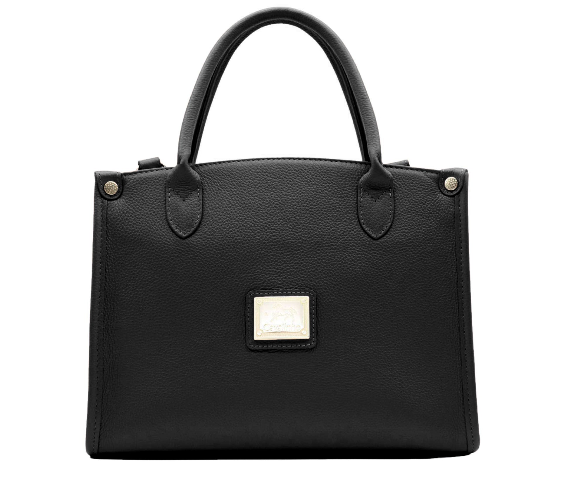 #color_ Black | Cavalinho Muse Leather Handbag - Black - 18300480.01.99_1