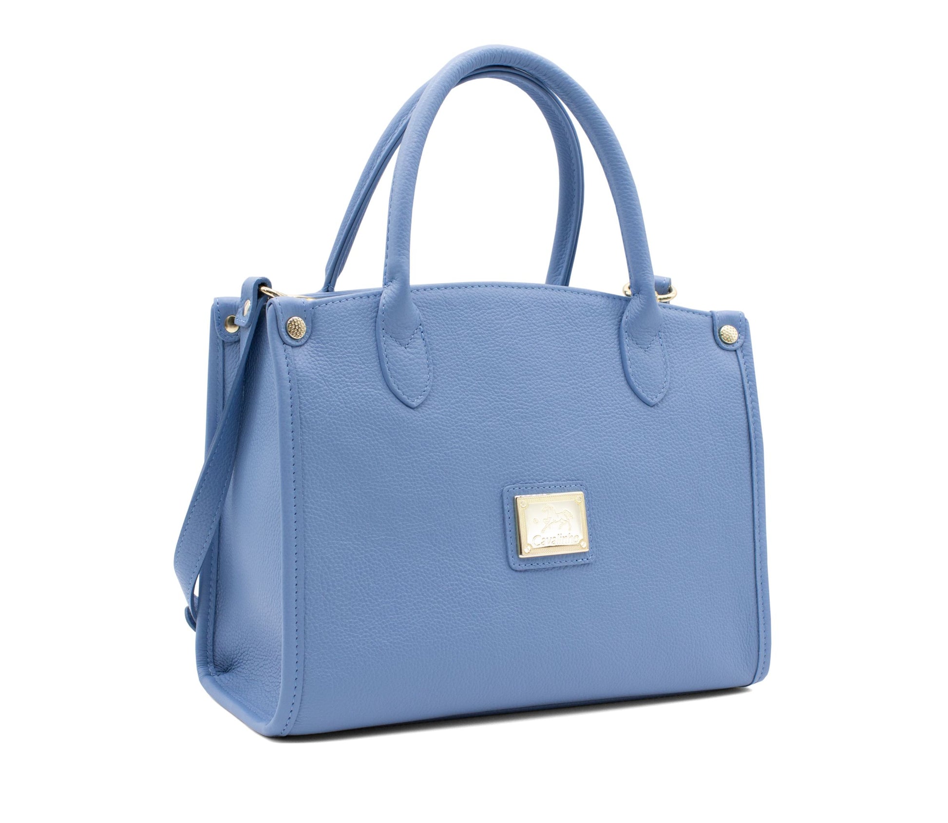#color_ CornflowerBlue | Cavalinho Muse Leather Handbag - CornflowerBlue - 18300480.10_2