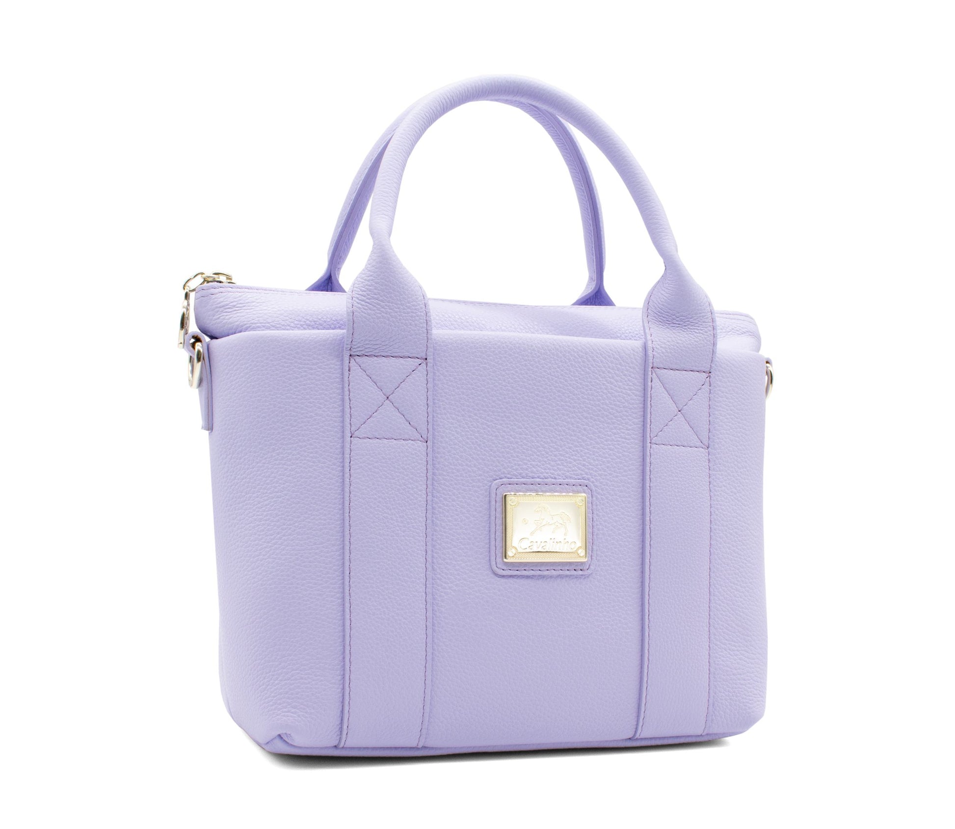 #color_ Lilac | Cavalinho Muse Leather Handbag - Lilac - 18300486.39_2