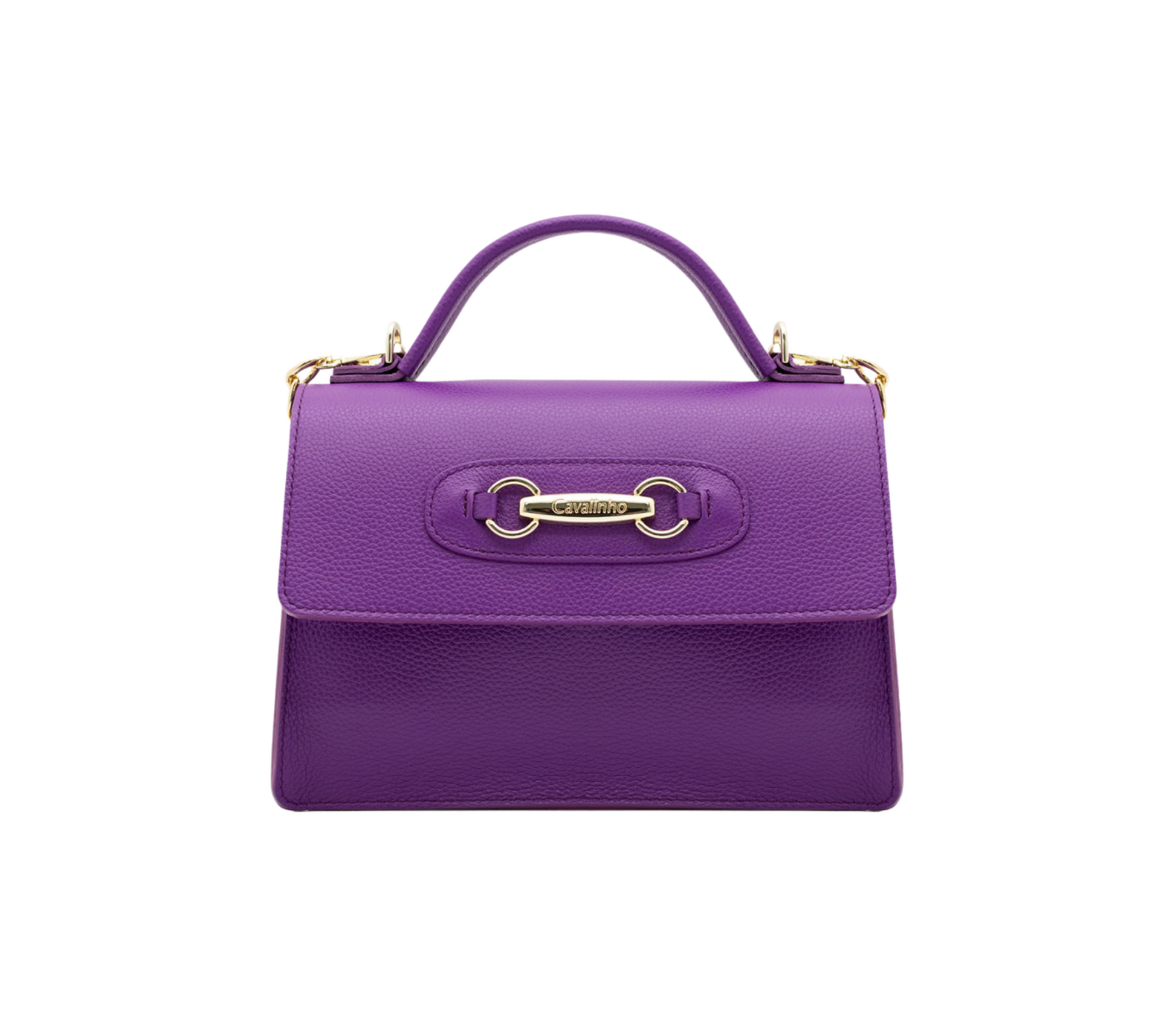 Cavalinho Muse Leather Handbag - Purple - 18300517.40_P01