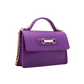 Cavalinho Muse Leather Handbag - Purple - 18300517.40_P02