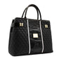 #color_ Black and White | Cavalinho Royal Handbag - Black and White - 18390145.21.99_2