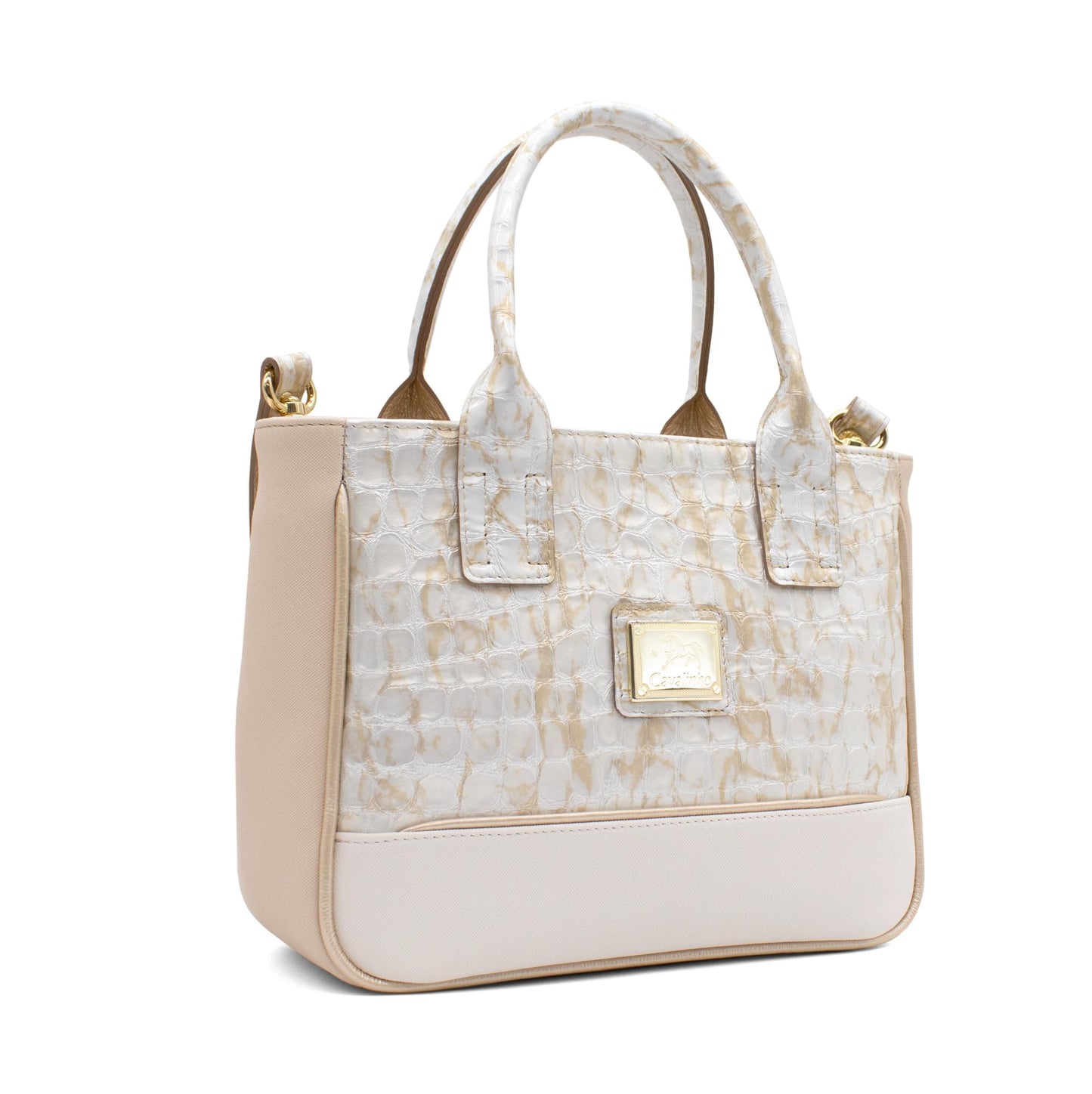 #color_ Beige White | Cavalinho Mystic Handbag - Beige White - 18460507.31_2