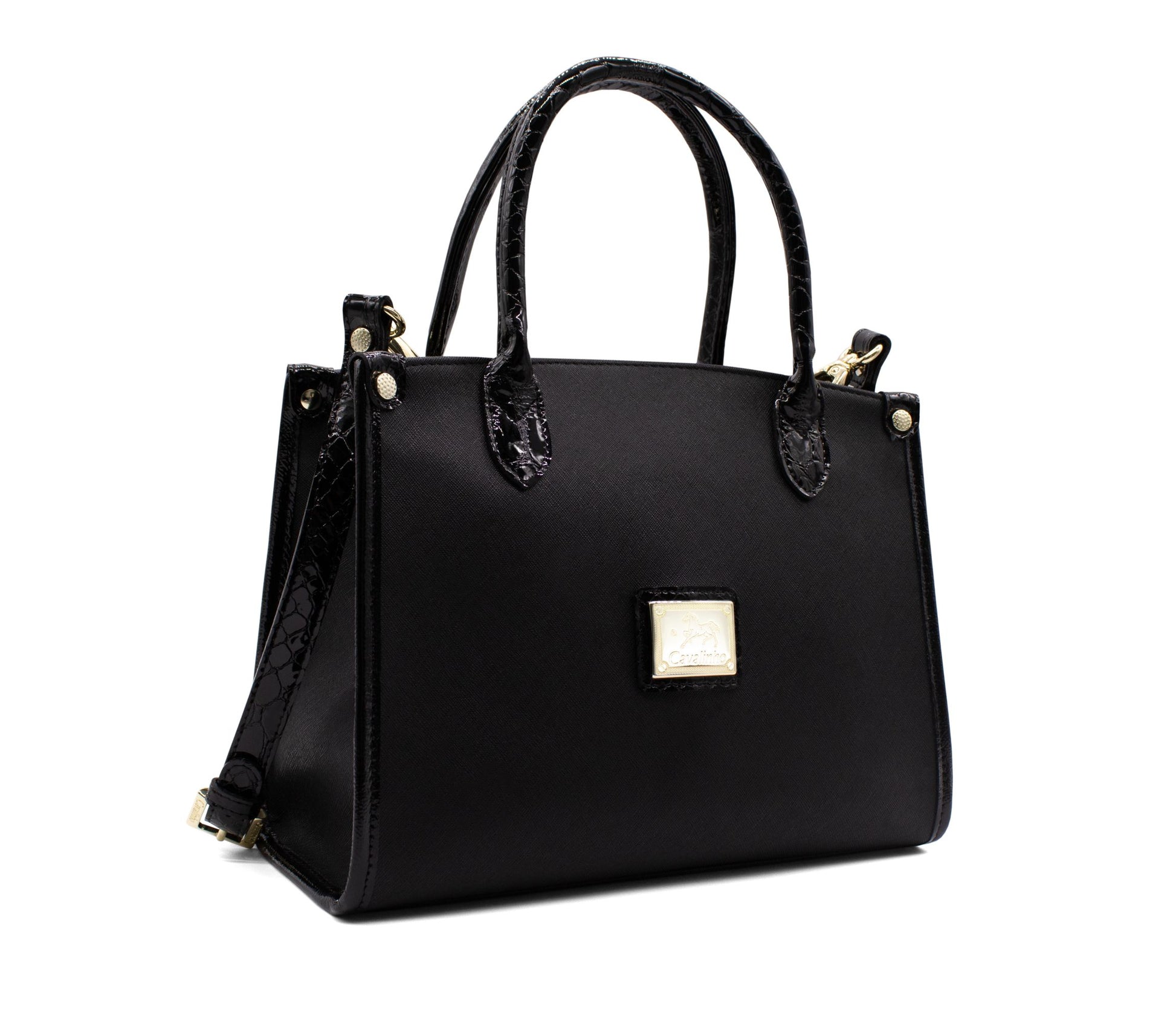 #color_ Black | Cavalinho Cherry Blossom Handbag - Black - 18810480.01_2
