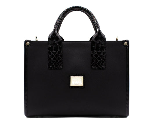 #color_ Black | Cavalinho Cherry Blossom Handbag - Black - 18810481.01_1
