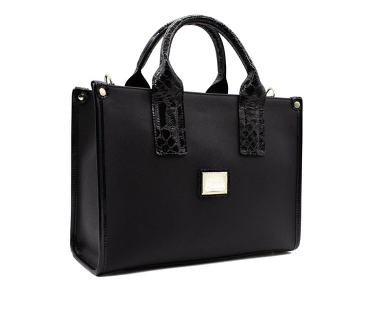 #color_ Black | Cavalinho Cherry Blossom Handbag - Black - 18810481.01_2