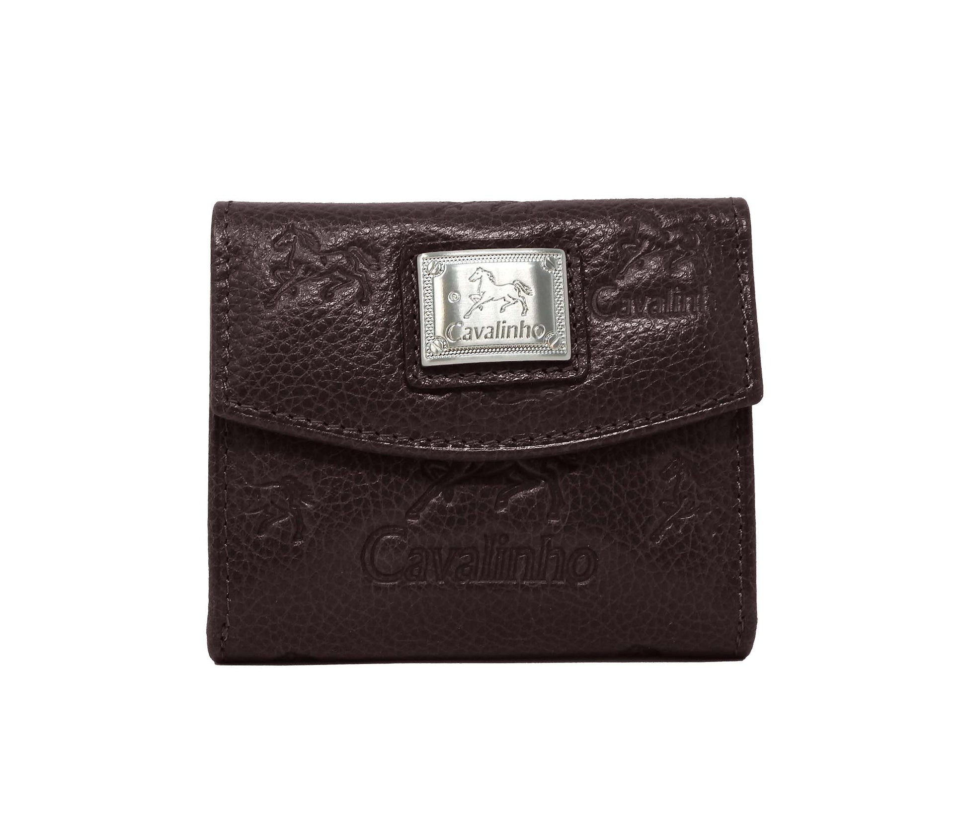 #color_ Brown | Cavalinho Cavalo Lusitano Mini Leather Wallet - Brown - 28090530.02_1