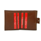 #color_ SaddleBrown | Cavalinho Cavalo Lusitano Mini Leather Wallet - SaddleBrown - 28090530.13_4