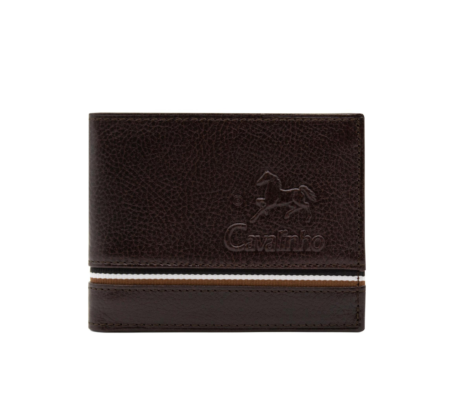 #color_ Brown | Cavalinho The Sailor Trifold Leather Wallet - Brown - 28150505.02_1