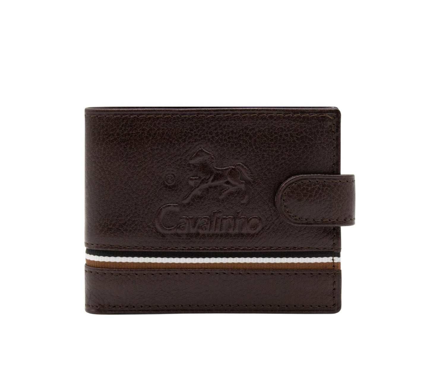 #color_ Brown | Cavalinho The Sailor Bifold Leather Wallet - Brown - 28150516.02_1