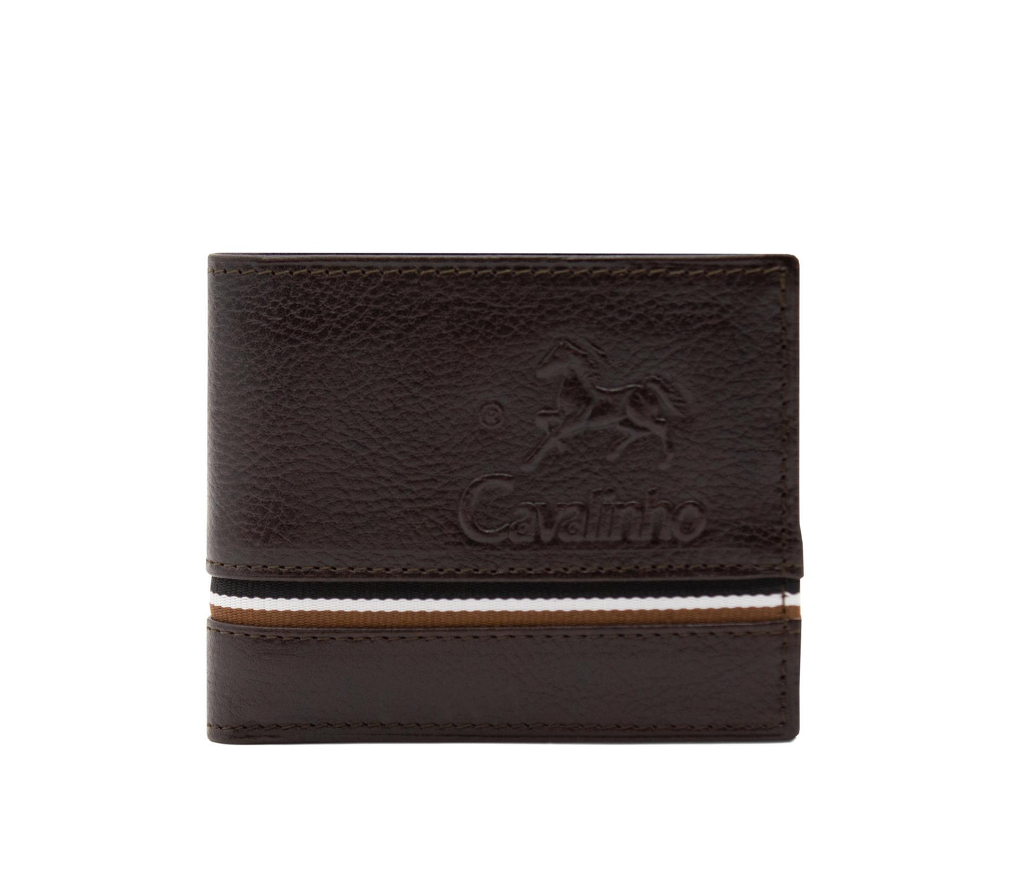 #color_ Brown | Cavalinho The Sailor 2 in 1 Bifold Leather Wallet - Brown - 28150528.02_1