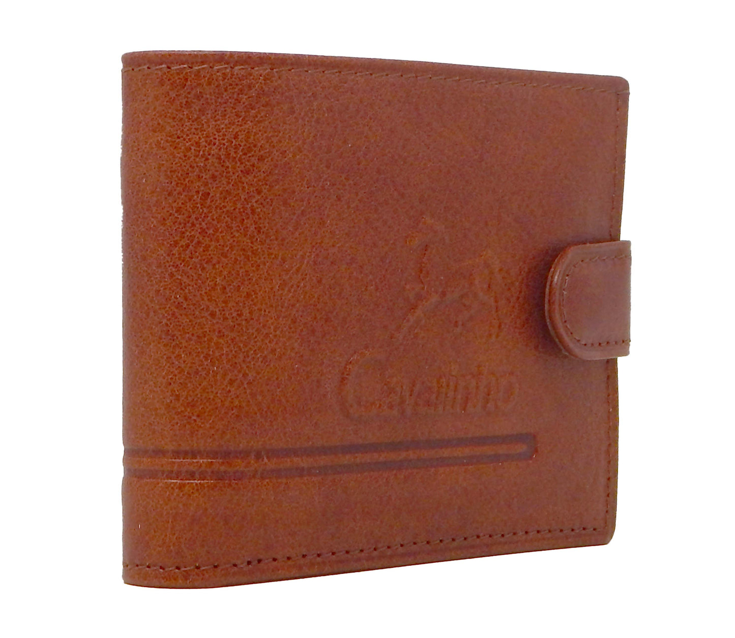 #color_ SaddleBrown | Cavalinho Men's Bifold Leather Wallet - SaddleBrown - 28160516.13.99_2