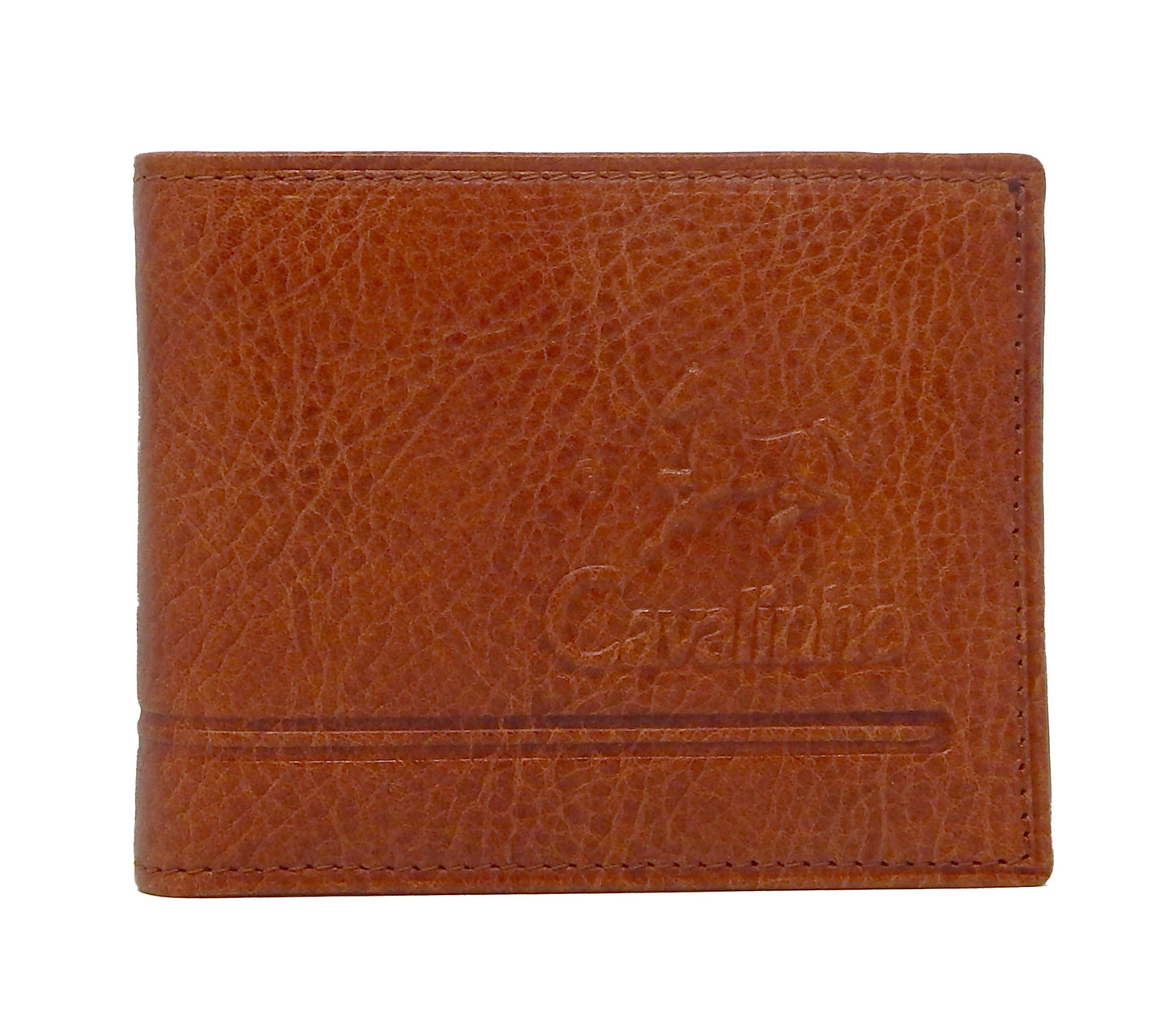 #color_ SaddleBrown | Cavalinho Men's Leather Trifold Leather Wallet - SaddleBrown - 28160529.13.99_1