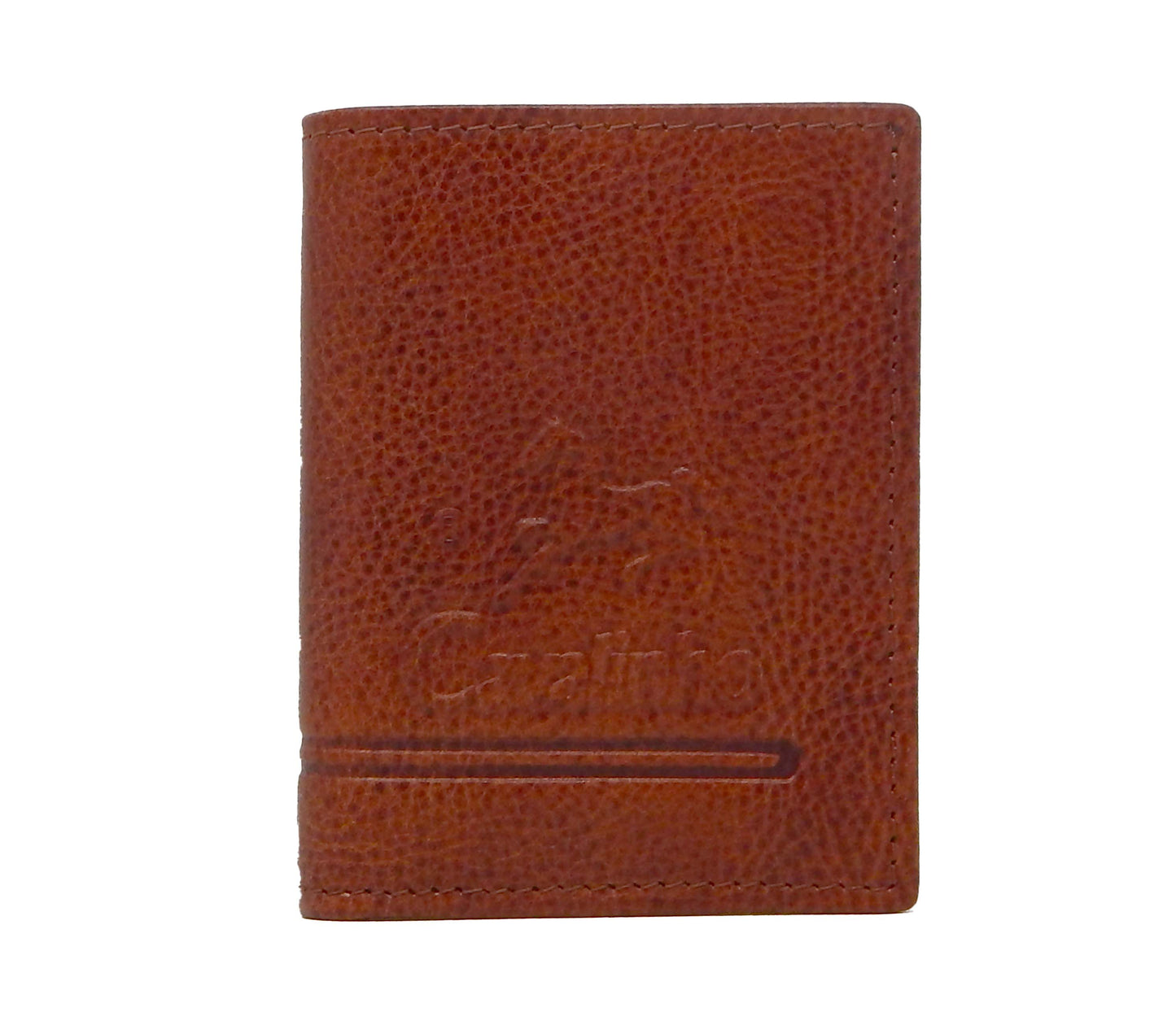#color_ SaddleBrown | Cavalinho Men's Bifold Slim Leather Wallet - SaddleBrown - 28160533.13.99_1