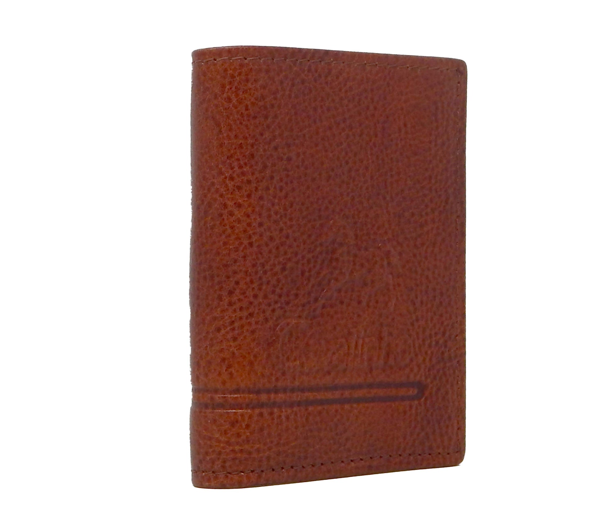 #color_ SaddleBrown | Cavalinho Men's Bifold Slim Leather Wallet - SaddleBrown - 28160533.13.99_2