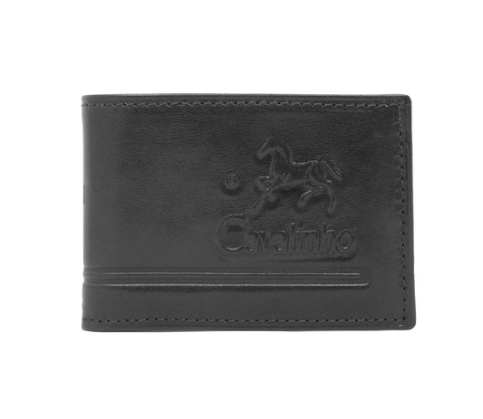 #color_ Black | Cavalinho Men's Bifold Leather Wallet - Black - 28160585.01_1