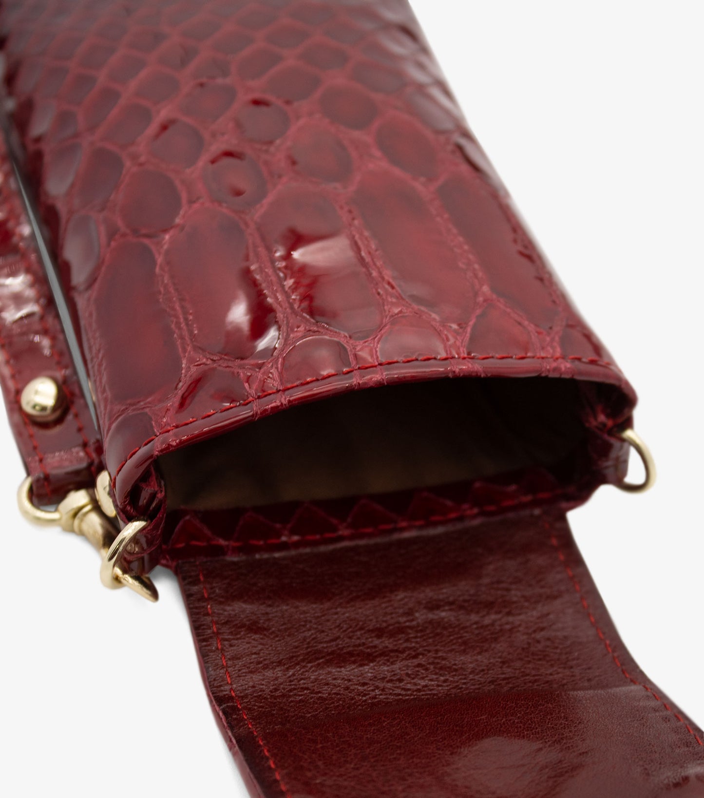 #color_ Red | Cavalinho Gallop Patent Leather Pouch - Red - 28170267.04_3