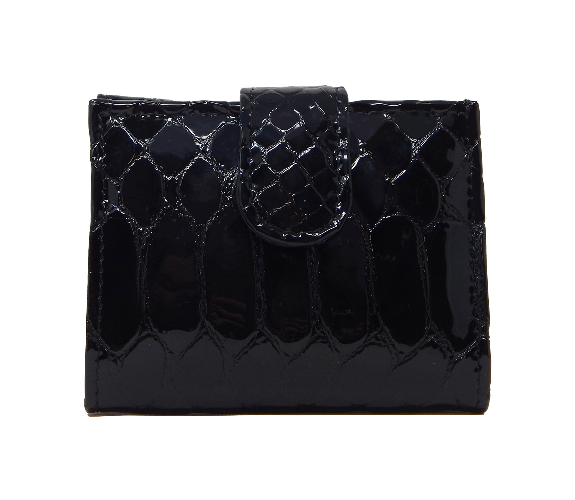 #color_ Black | Cavalinho Gallop Mini Patent Leather Wallet - Black - 28170530.01_3