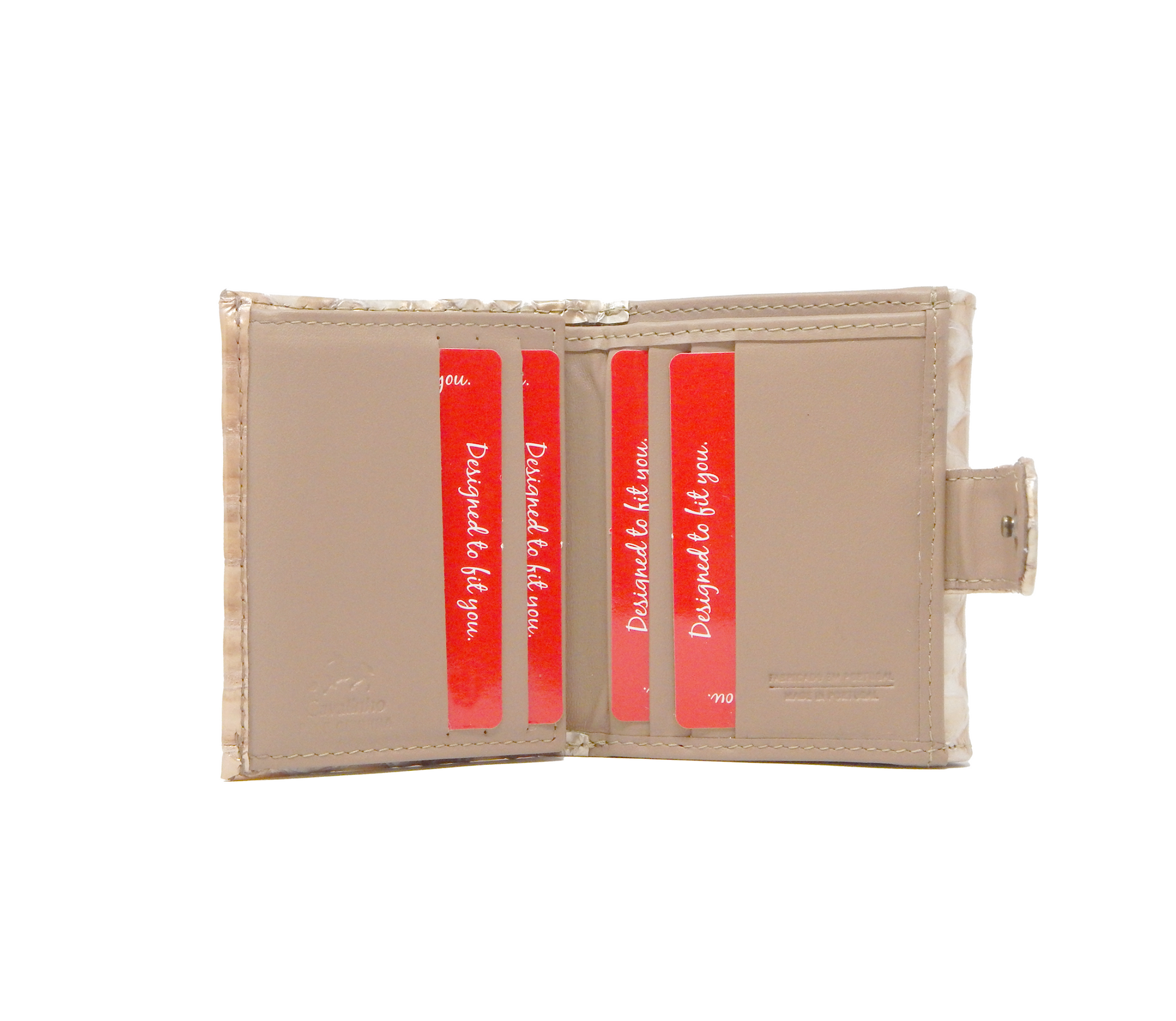 #color_ Beige | Cavalinho Gallop Mini Patent Leather Wallet - Beige - 28170530.05_4