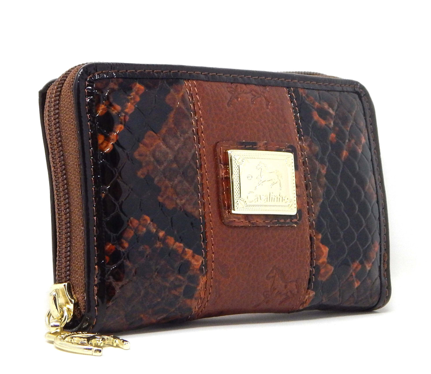 #color_ SaddleBrown | Cavalinho Honor Leather Card Holder Wallet - SaddleBrown - 28190217.13.99_2