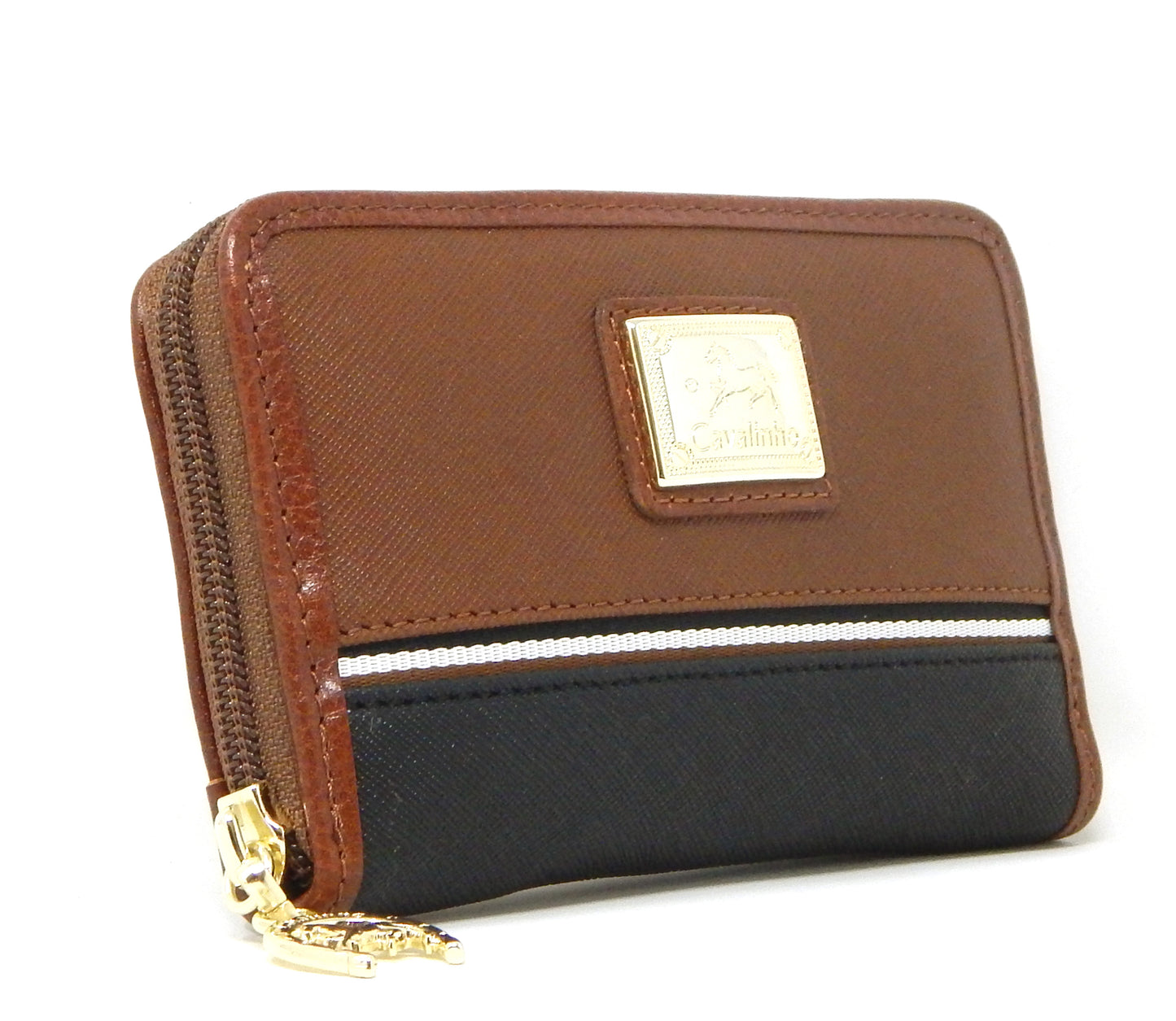 #color_ Black & Honey | Cavalinho Unique Card Holder Wallet - Black & Honey - 28260217.32.99_2