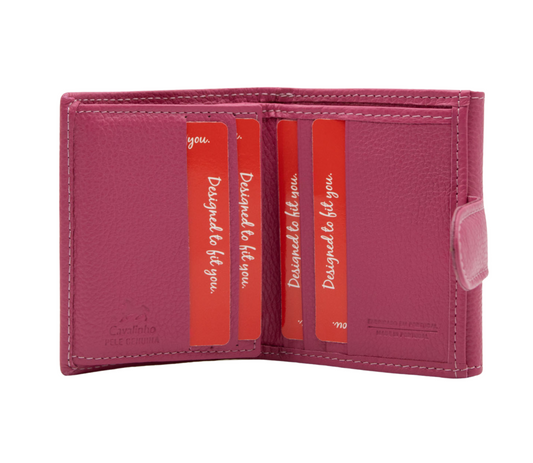 #color_ HotPink | Cavalinho Muse Leather Mini Wallet - HotPink - 28300530.18_P03