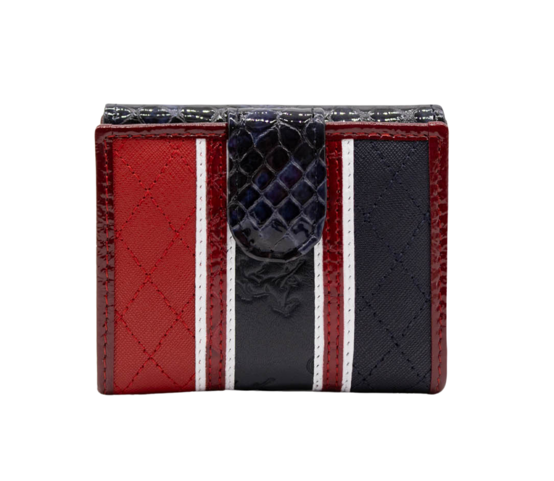 #color_ Navy White Red | Cavalinho Prestige Mini Wallet - Navy White Red - 28450530.22.993