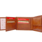#color_ SaddleBrown | Cavalinho Men's Trifold Leather Wallet - SaddleBrown - 28610507.13.99_5