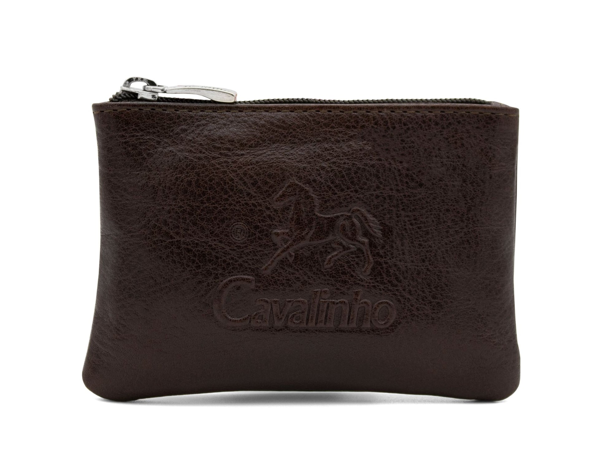 #color_ Brown | Cavalinho Leather Change Purse - Brown - 28610547.02_1
