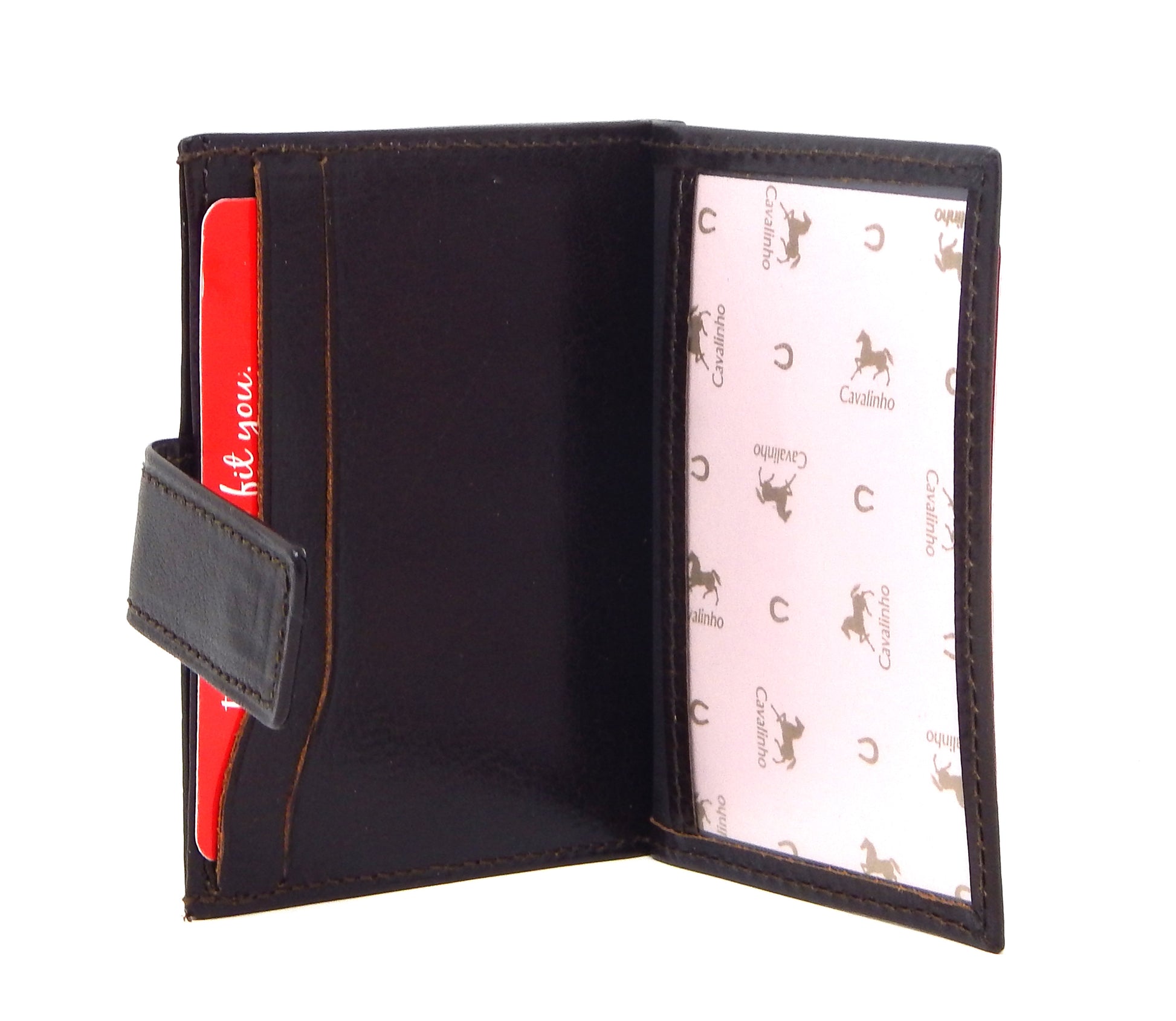 #color_ Brown | Cavalinho Leather Card Holder Wallet - Brown - 28610576.02.99_3