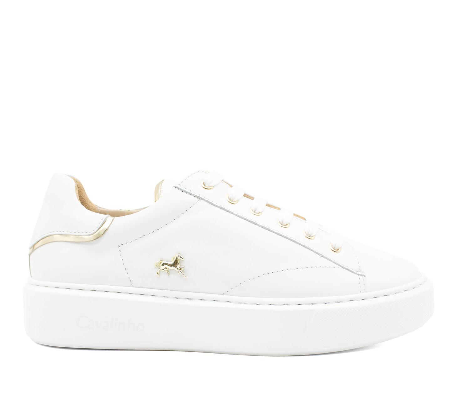 #color_ White & Gold | Cavalinho Spirit Sneakers - White & Gold - 48010102.16_1
