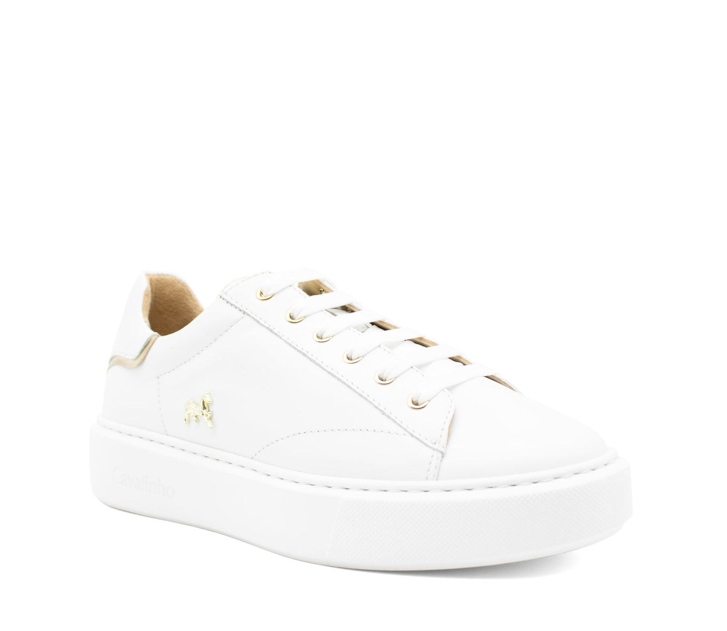 #color_ White & Gold | Cavalinho Spirit Sneakers - White & Gold - 48010102.16_2