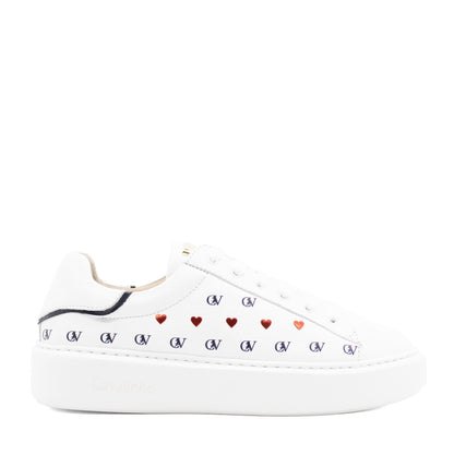 #color_ Navy White Red | Cavalinho Love Yourself Sneakers - Navy White Red - 48010108.22_1