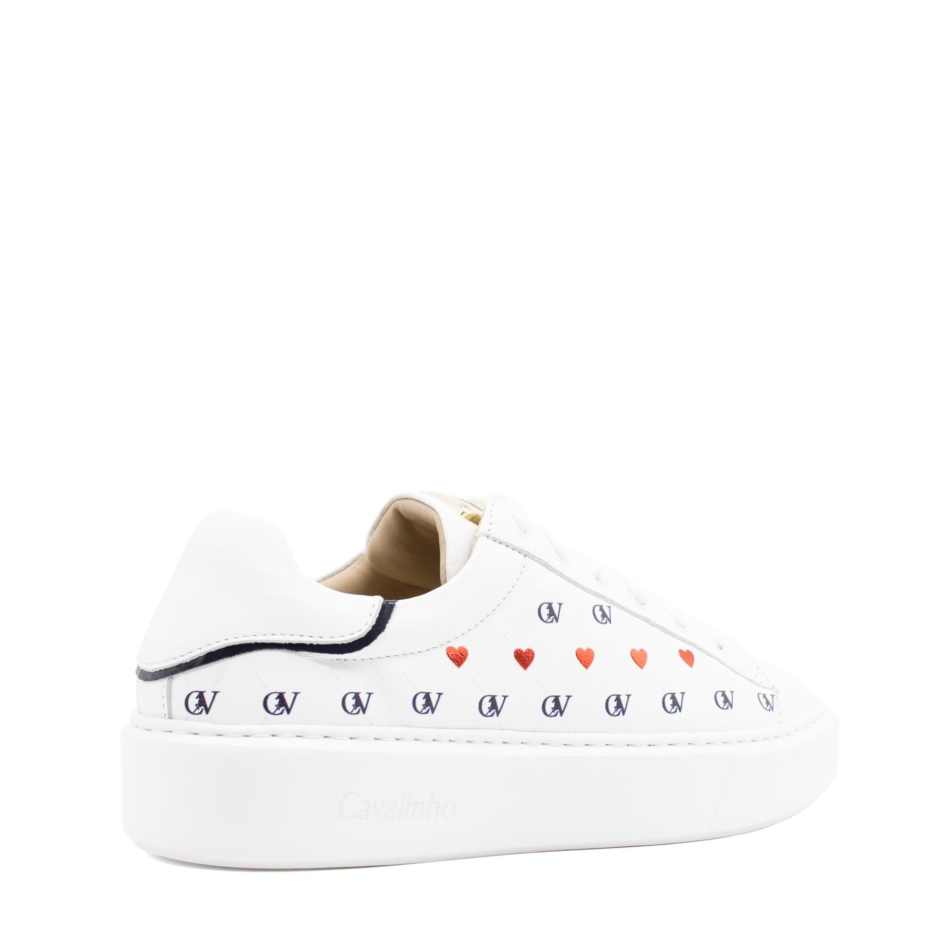 #color_ Navy White Red | Cavalinho Love Yourself Sneakers - Navy White Red - 48010108.22_3