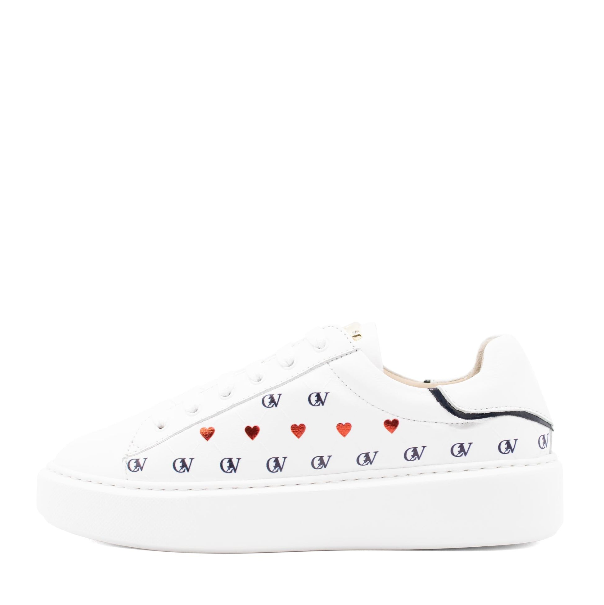 #color_ Navy White Red | Cavalinho Love Yourself Sneakers - Navy White Red - 48010108.22_4